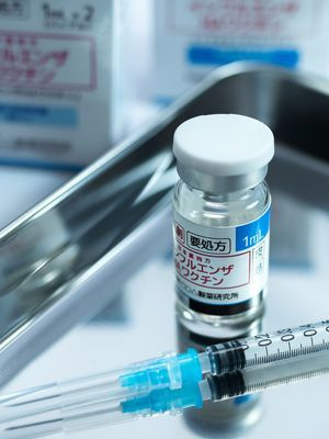 予防接種の写真